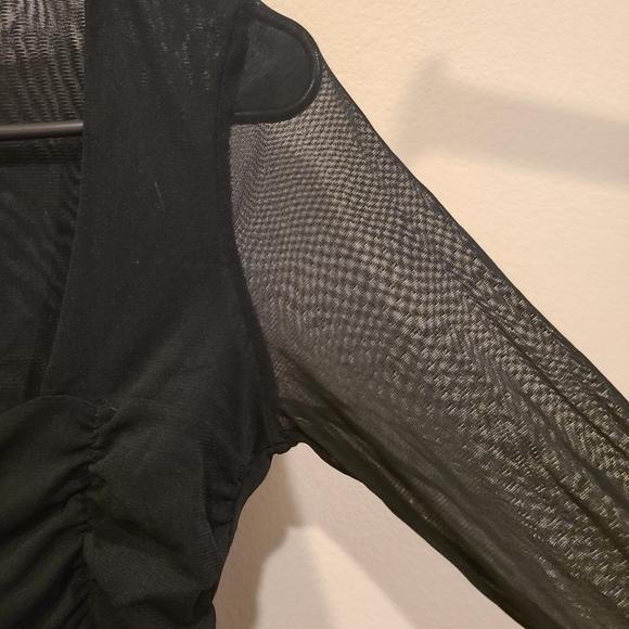 New York and Company lace see through top - Picture 2 of 4